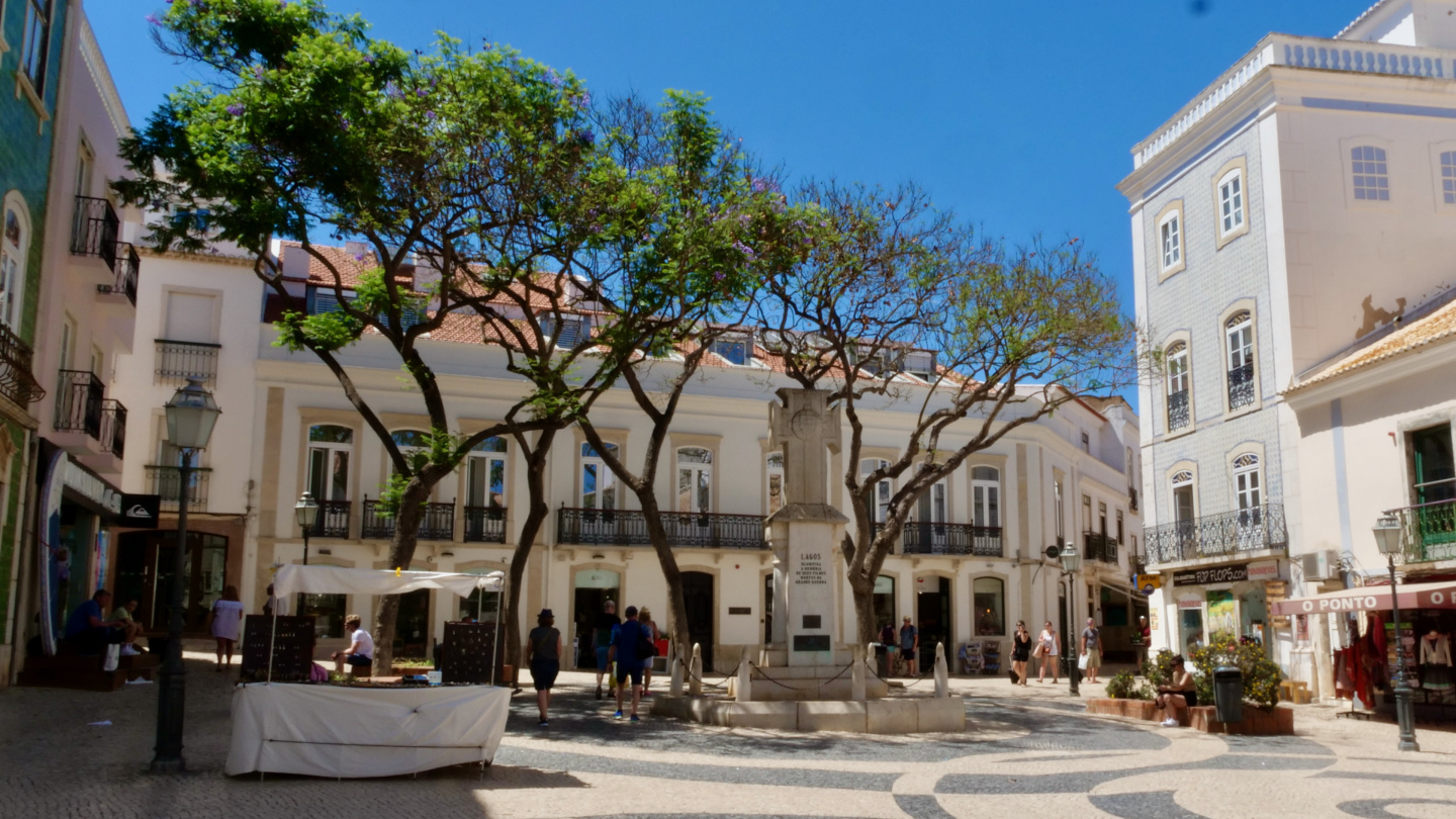 The old town of Lagos, Portugal