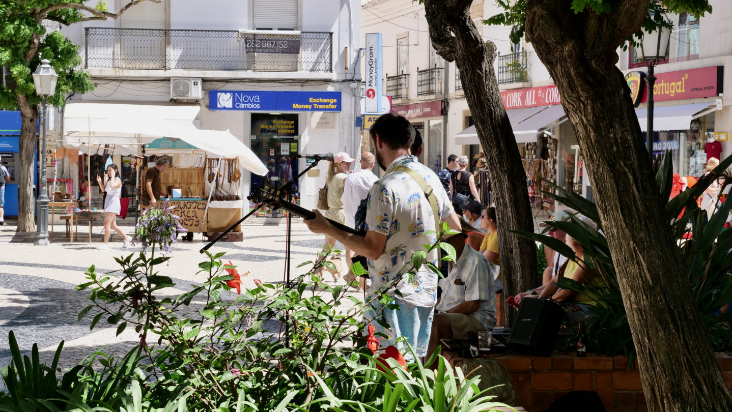 The old town of Lagos, Portugal