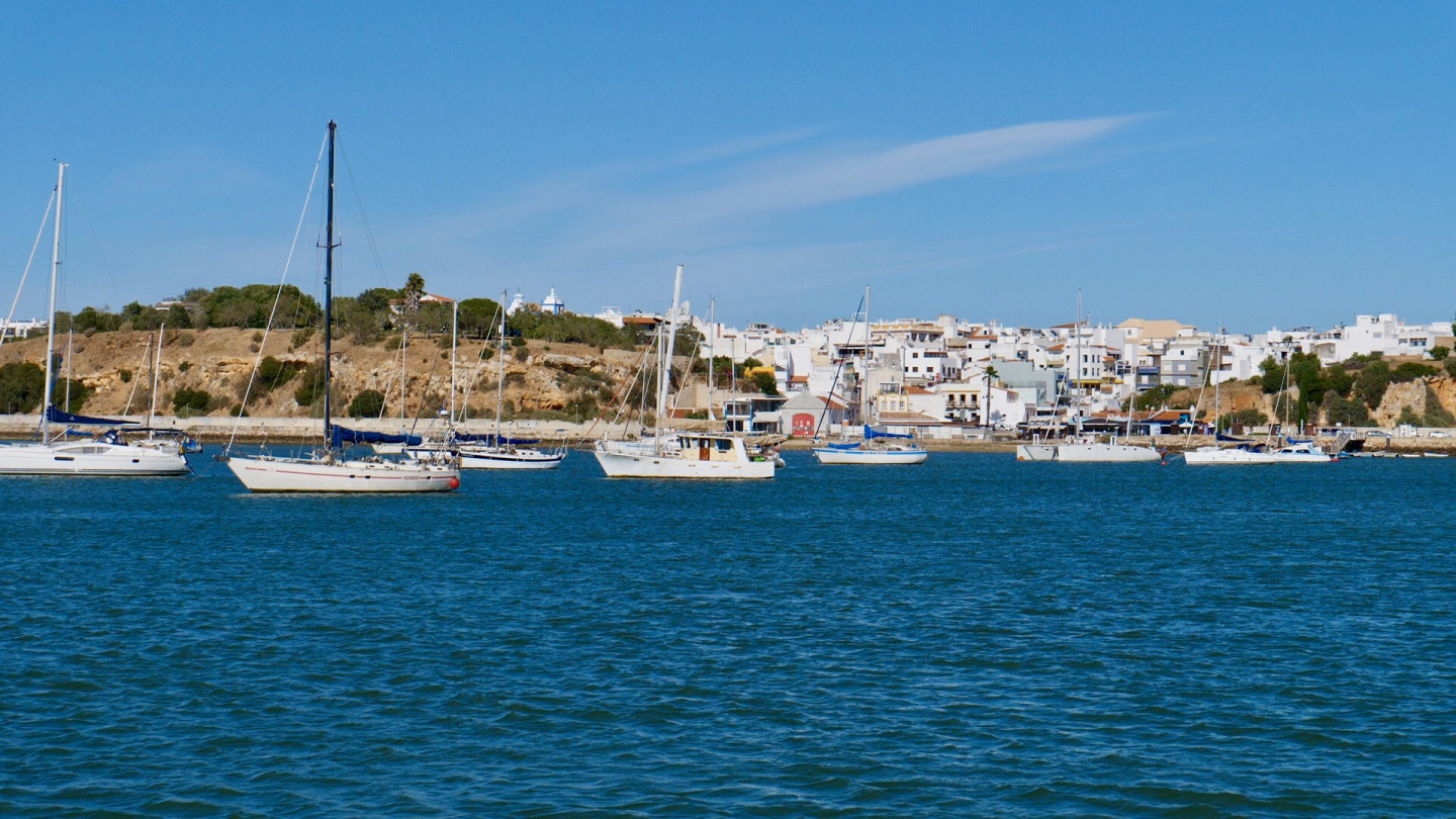 The village of Alvor, Algarve, Portugal