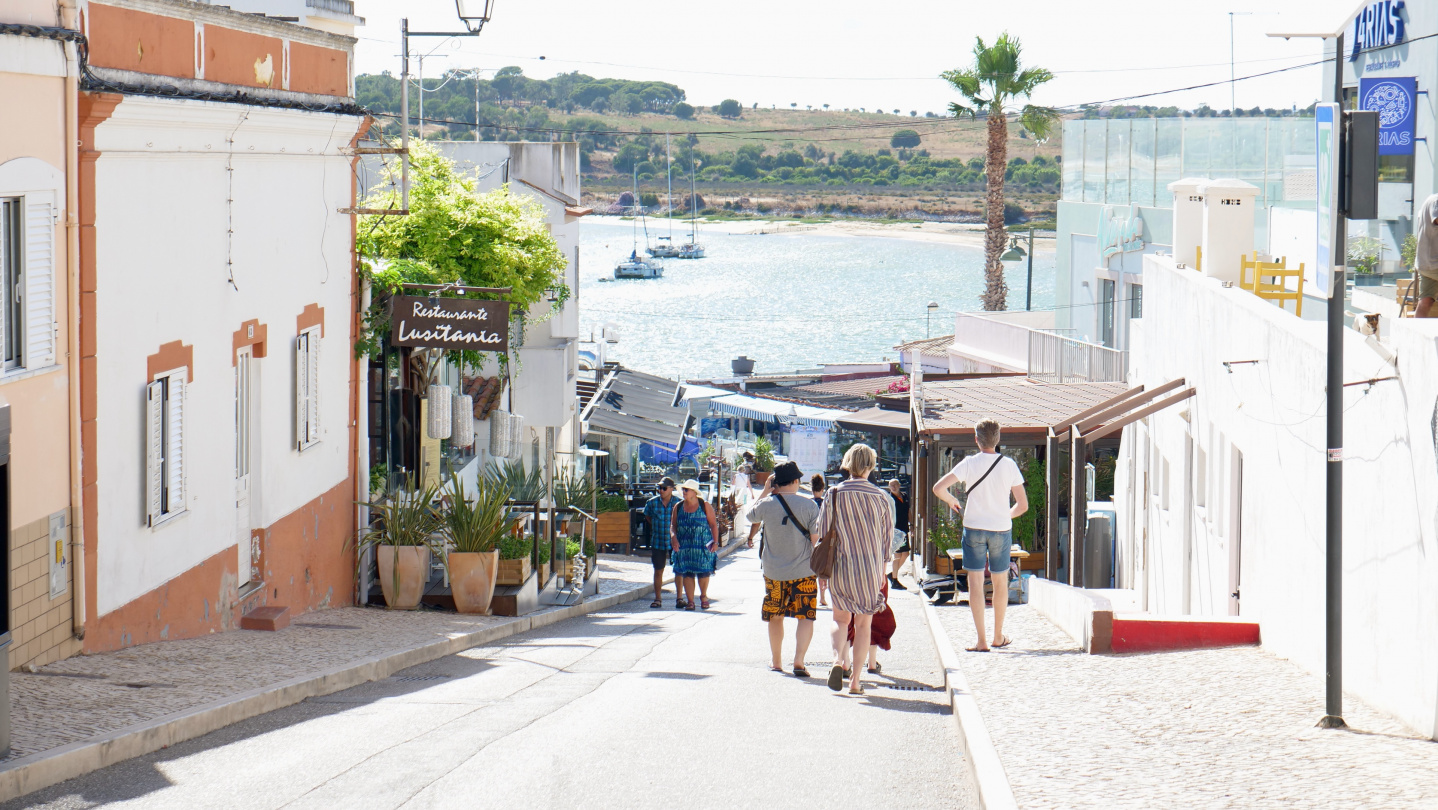 The village of Alvor, Algarve, Portugal