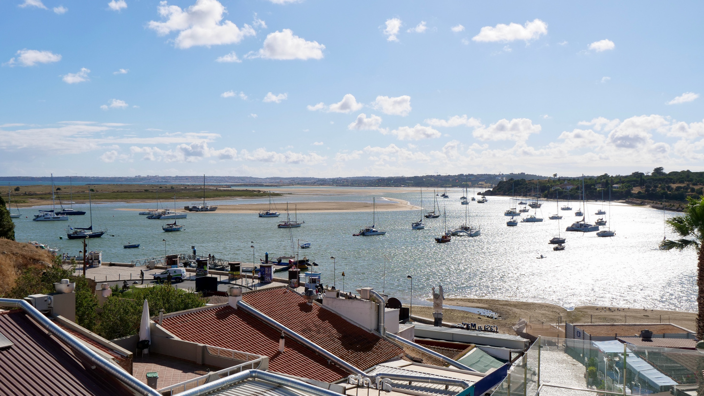 The lagoon of Alvor, Algarve, Portugal