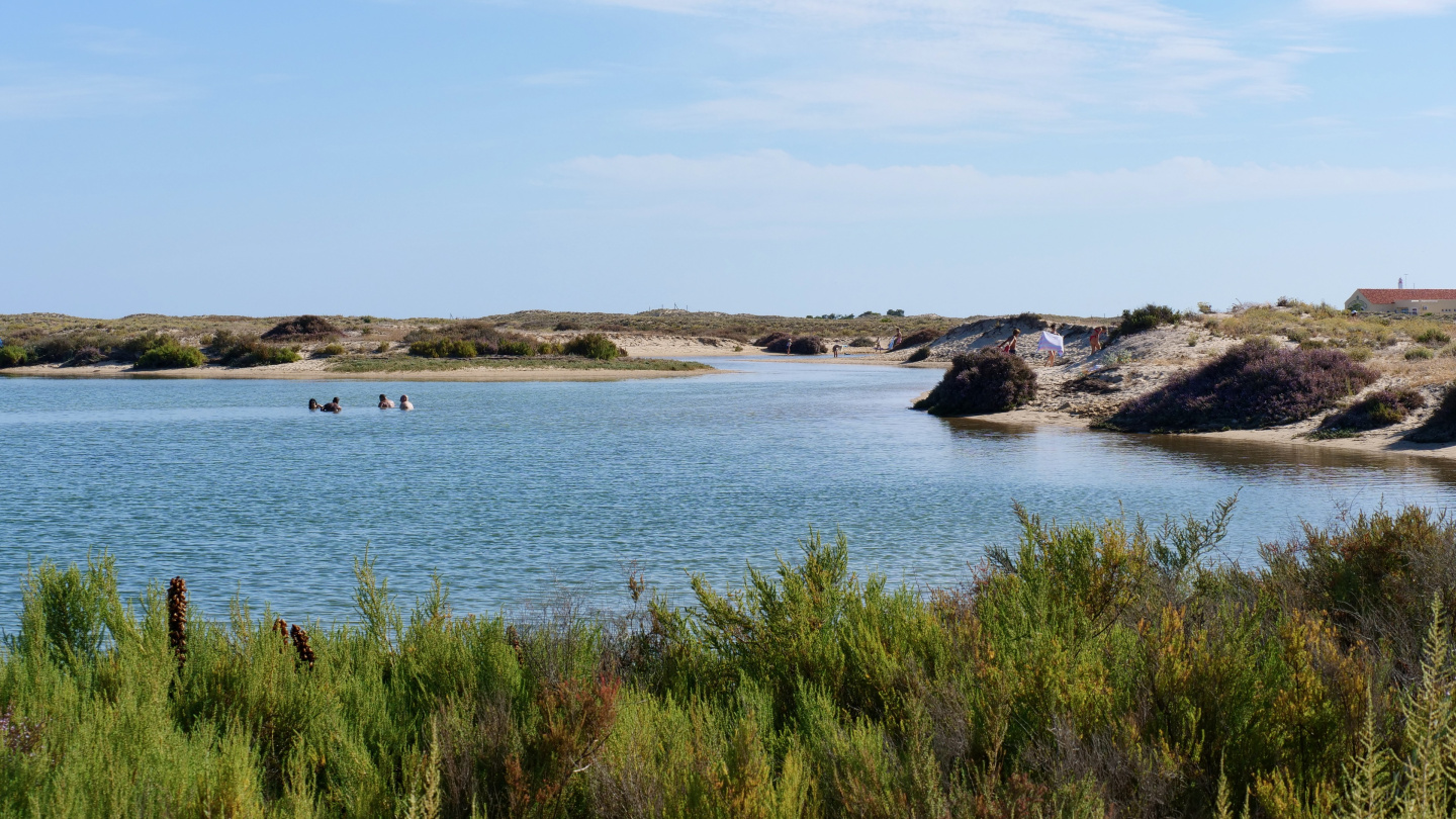 The secret lagoon of Culatra, Algarve