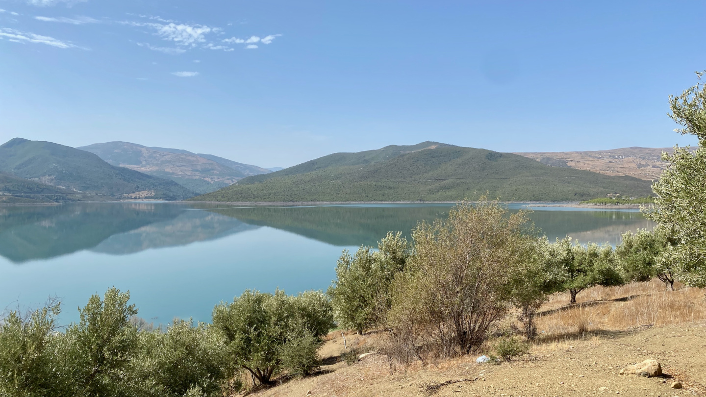 Reservoir of Martil Tétouan, Morocco