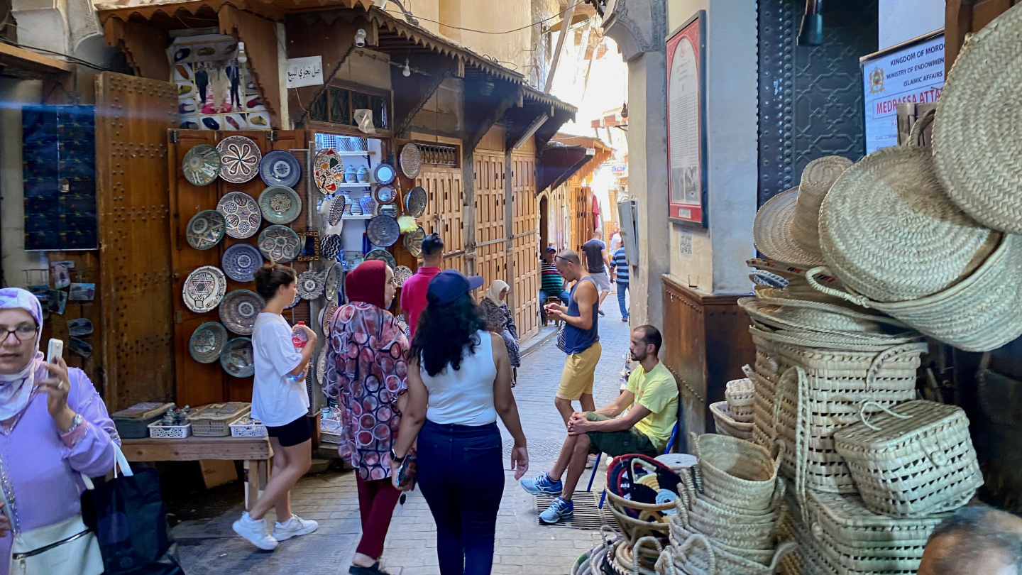 The medina of Fes, Morocco