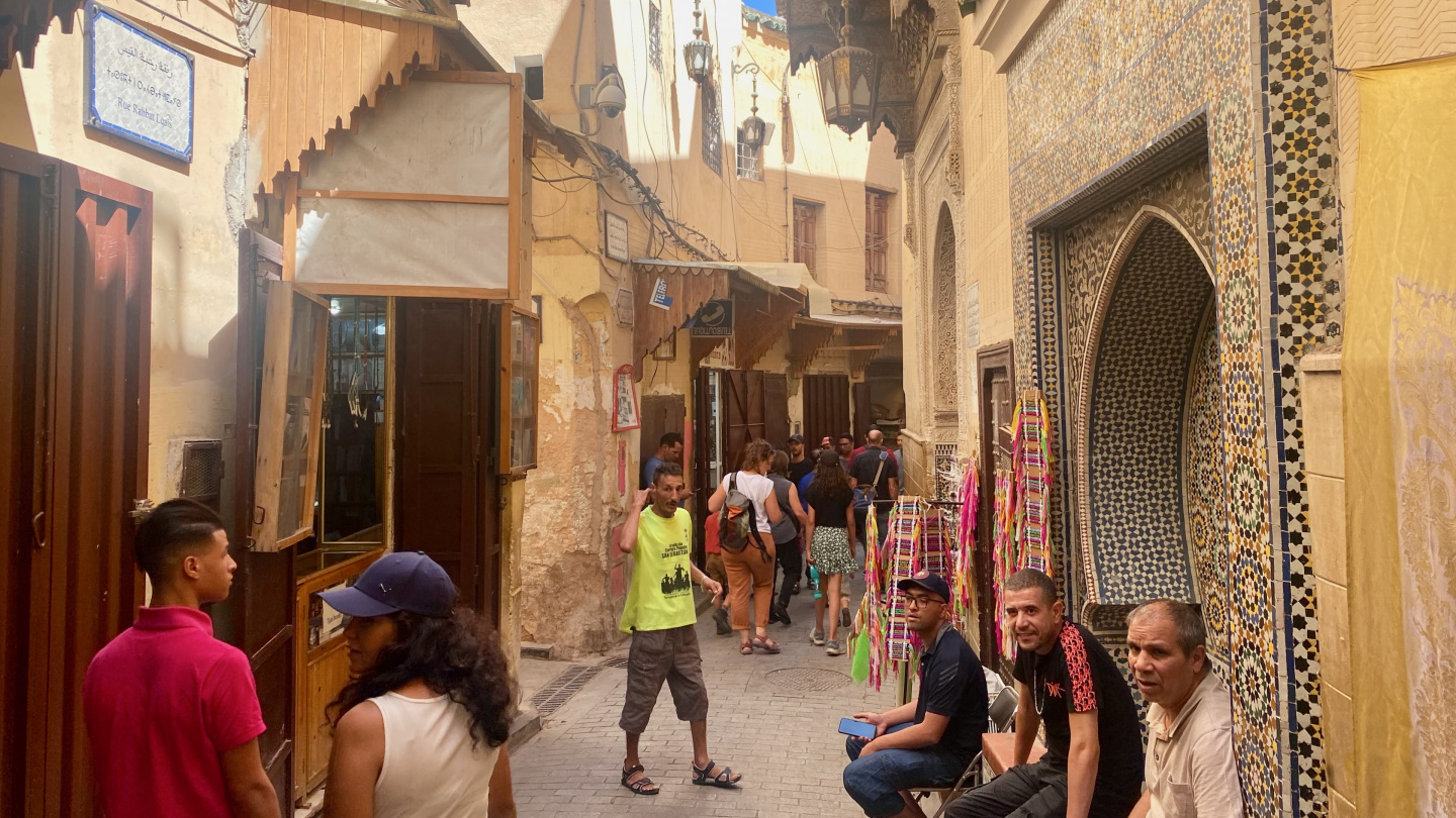 The medina of Fes, Morocco