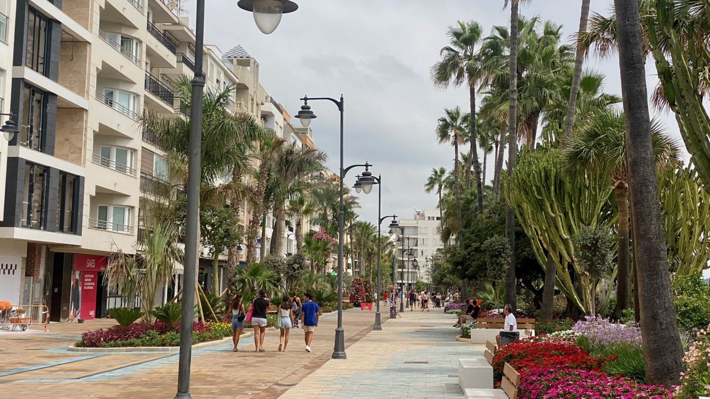 Waterfront of Estepona, Spain