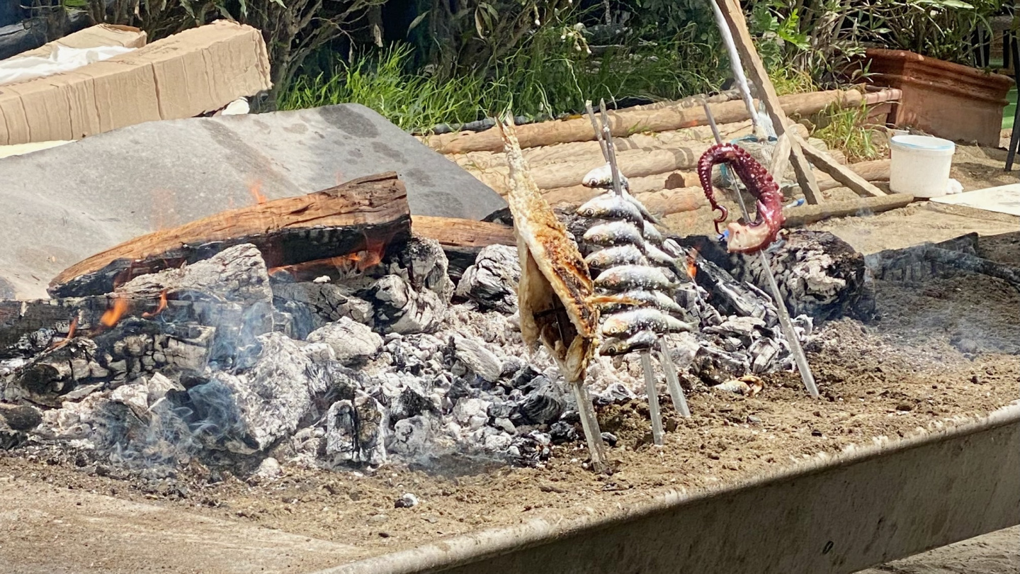 Chiringuito barbecue of Estepona, Spain