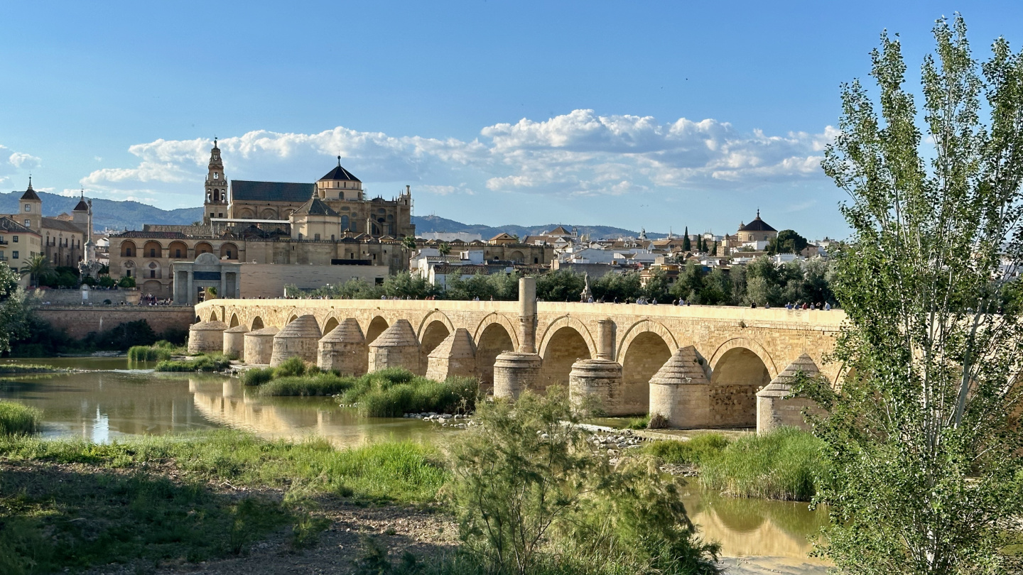 The Roman bridge of Córdoba, Andalucia, Spain