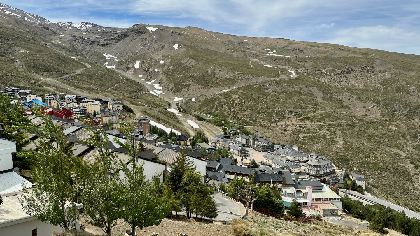 The ski resort of Sierra Nevada, Andalucia, Spain