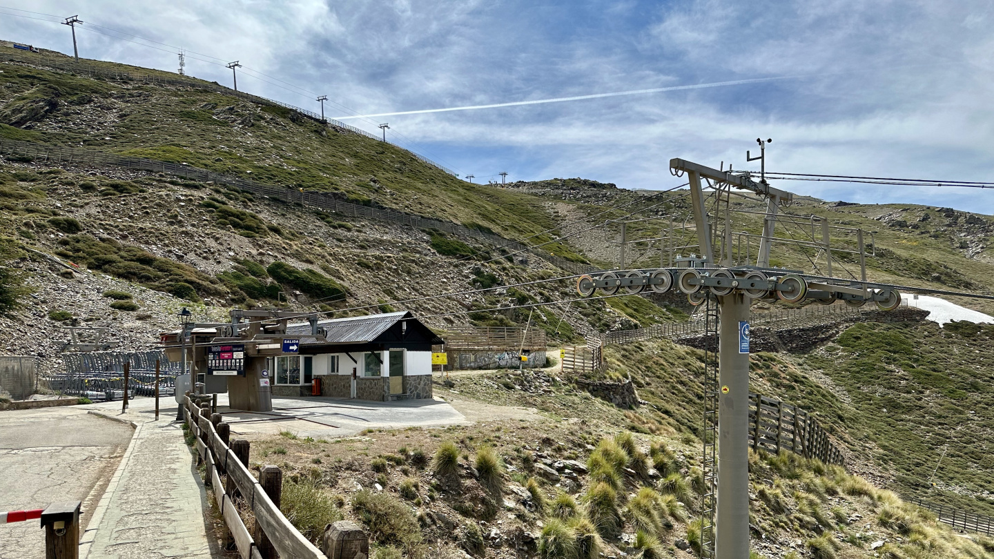 The ski resort of Sierra Nevada, Andalucia, Spain