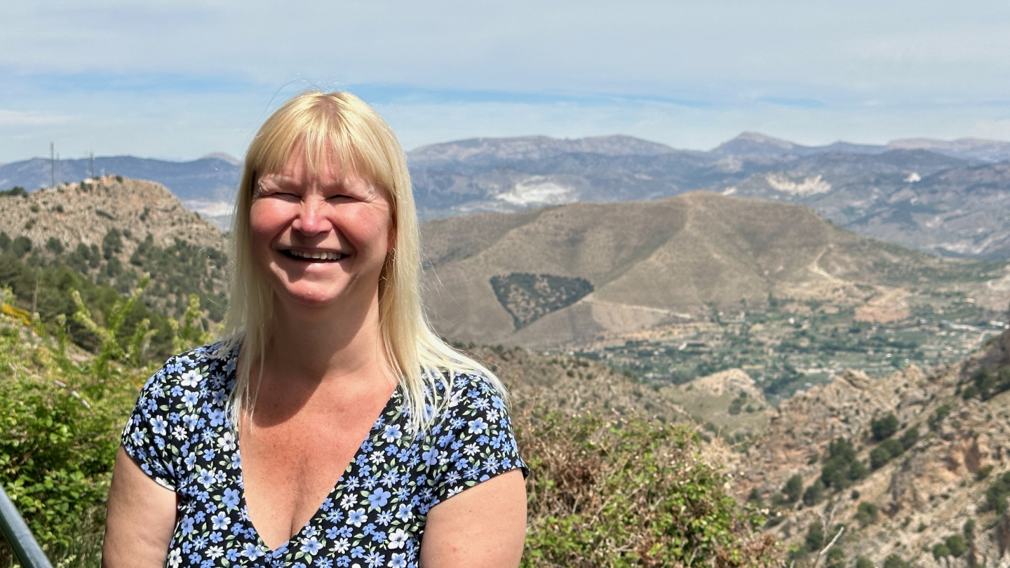 Eve in the Sierra Nevada mountains, Spain